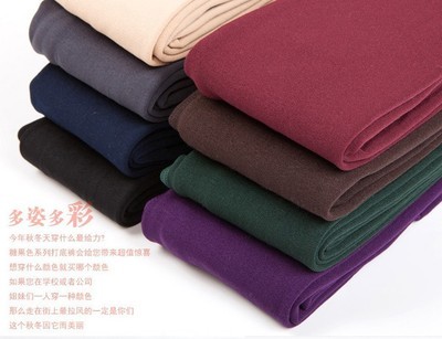 秋冬加厚保暖 竹炭拉绒9分踩脚打底裤批发指南